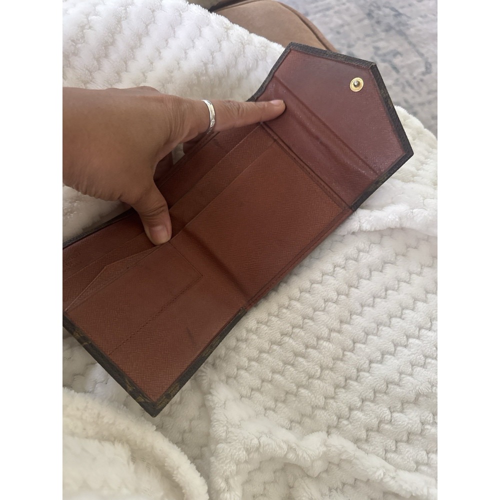 Louis Vuitton Elise Trifold Monogram Compact Wallet Authentic Vintage - Picture 4 of 16